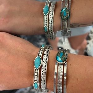 Turquoise Silver Bracelet